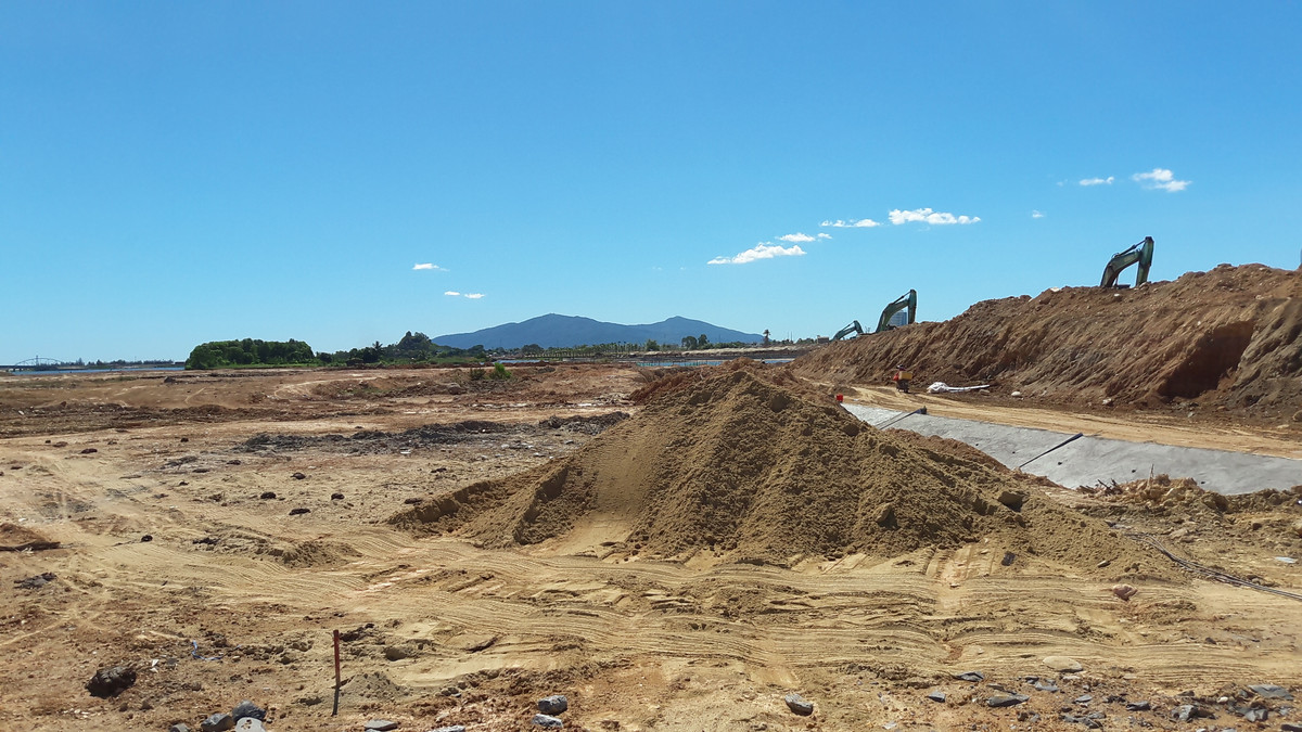 Qua kiểm tra, đoàn ghi nhận, Trungnam Land san lấp nền khi chưa có hồ sơ quy hoạch hạ tầng kĩ thuật và giấy phép xây dựng. Sở Xây dựng đã yêu cầu UBND quận Liên Chiểu xử phạt hành chính đối với việc thi công không đúng như trên.