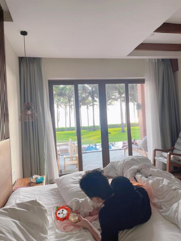 Khanh Vy lo dang hau sinh no, 'bo bim' Phan Manh Quynh gay sot-Hinh-7