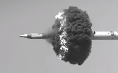 Đạn Excalibur N5 trong lần thử nghiệm hồi tháng 1/2016.