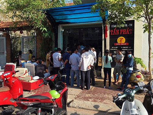 Hiện trường xảy ra vụ việc đau lòng.