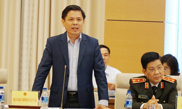 Lanh dao Cong an, Giao thong giai trinh chuyen can bo tieu cuc, lai xe hut ma tuy-Hinh-2