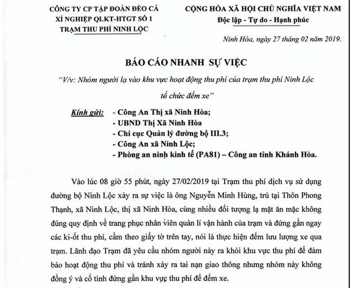 Dan chu dong dem xe qua tram, Chu dau tu BOT 