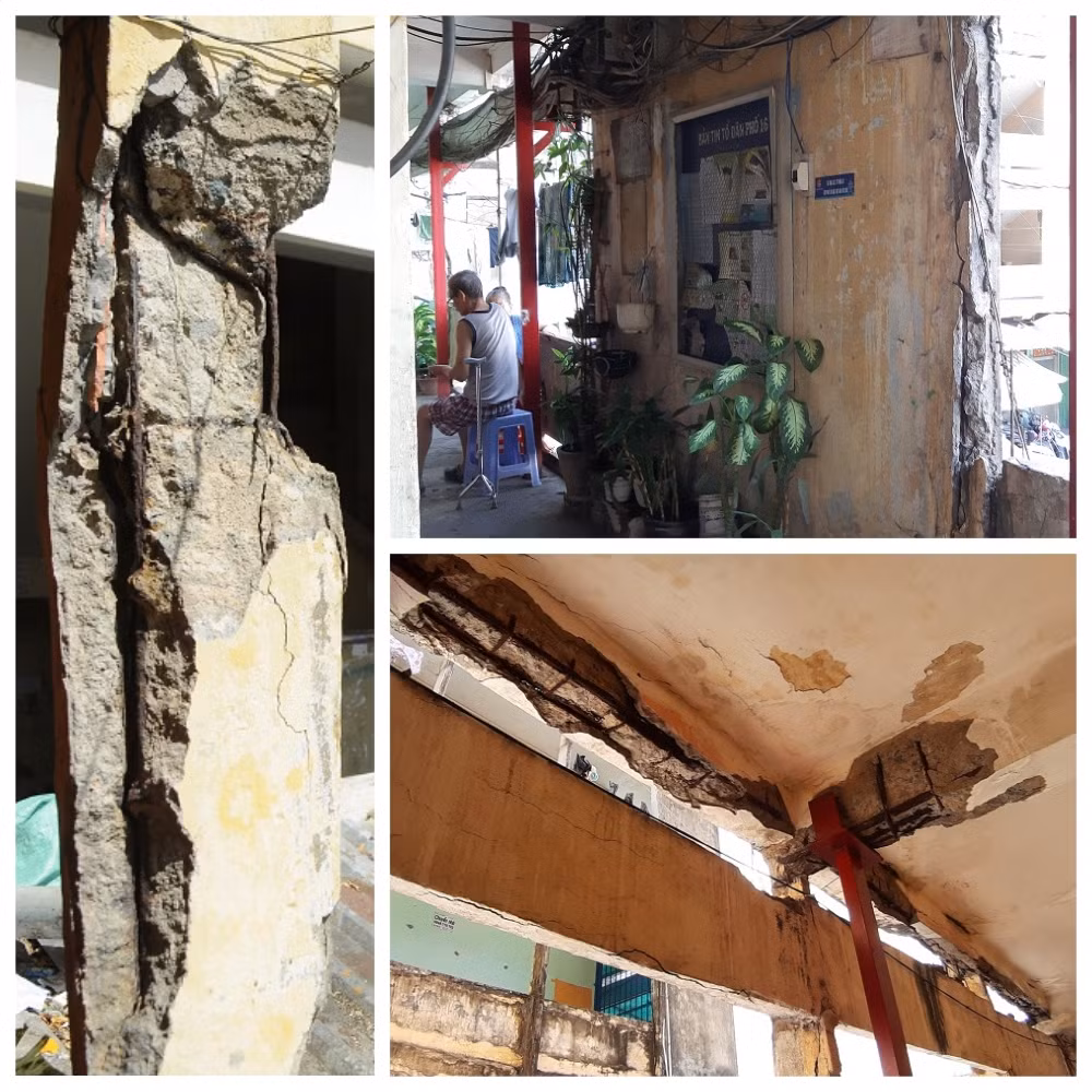 Chung cu cho sap o Sai Gon: Dem ngu voi 