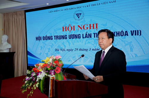 Hoi nghi Hoi dong Trung uong Lien hiep cac Hoi Khoa hoc Ky thuat Viet Nam lan thu 5-Hinh-4