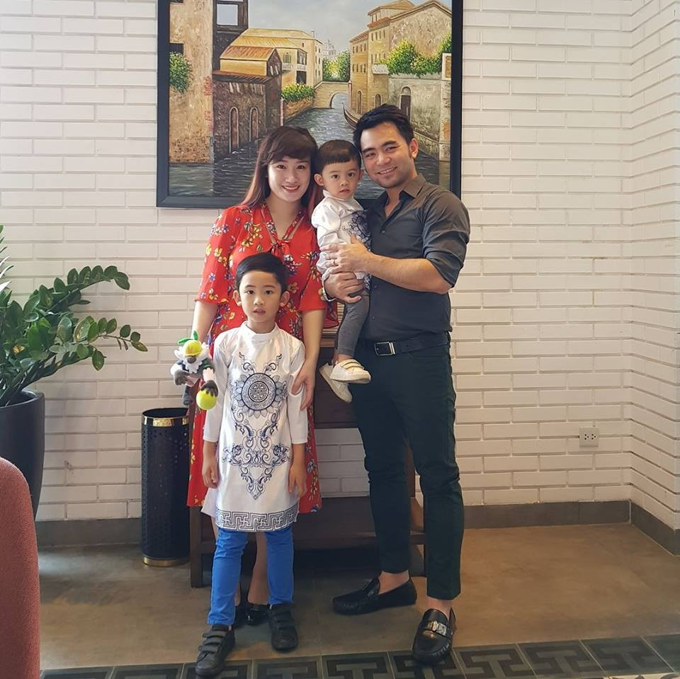 Gia đình nhỏ của Trang Nhung