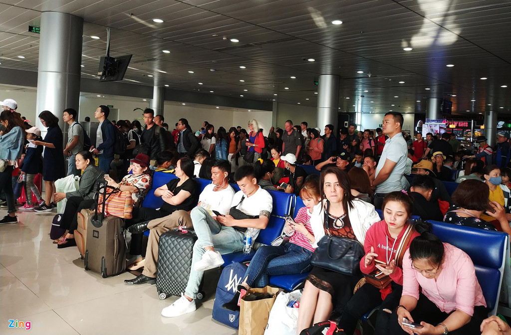 Khu vực phòng chờ ra tàu bay của sân bay Tân Sơn Nhất là tiêu chí bị giảm điểm so với năm ngoái. Đây là khu vực duy nhất của sân bay trong 7 khu vực chỉ cao hơn sân bay Phú Quốc.