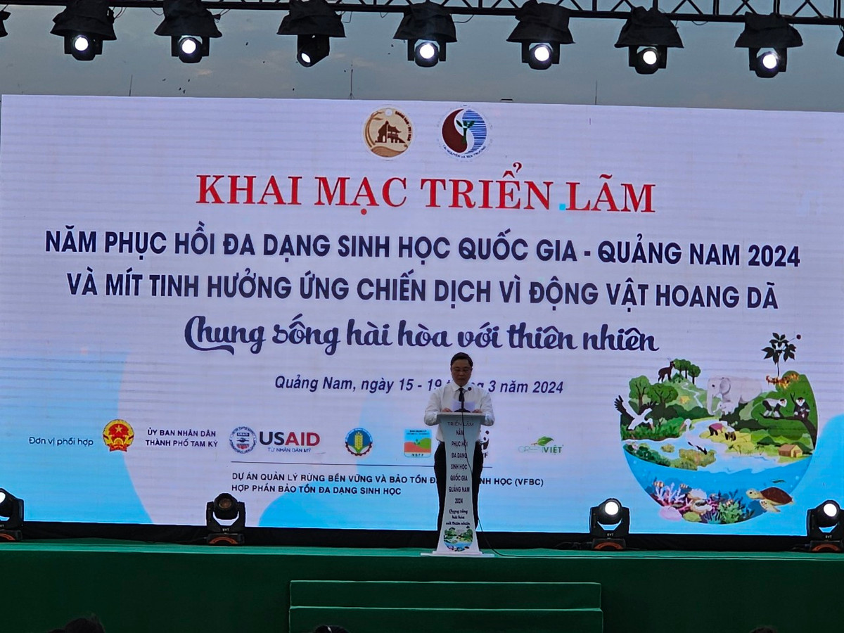 Chủ tịch UBND tỉnh Quảng Nam Lê Trí Thanh kêu gọi các tổ chức, cá nhân và cộng đồng cùng hành động phục hồi đa dạng sinh học, bảo vệ môi trường sống. Mọi người cùng thay đổi hành vi để chung sống hài hòa với thiên nhiên; không săn bắt, mua bán và sử dụng các sản phẩm có nguồn gốc từ động vật hoang dã trái phép.