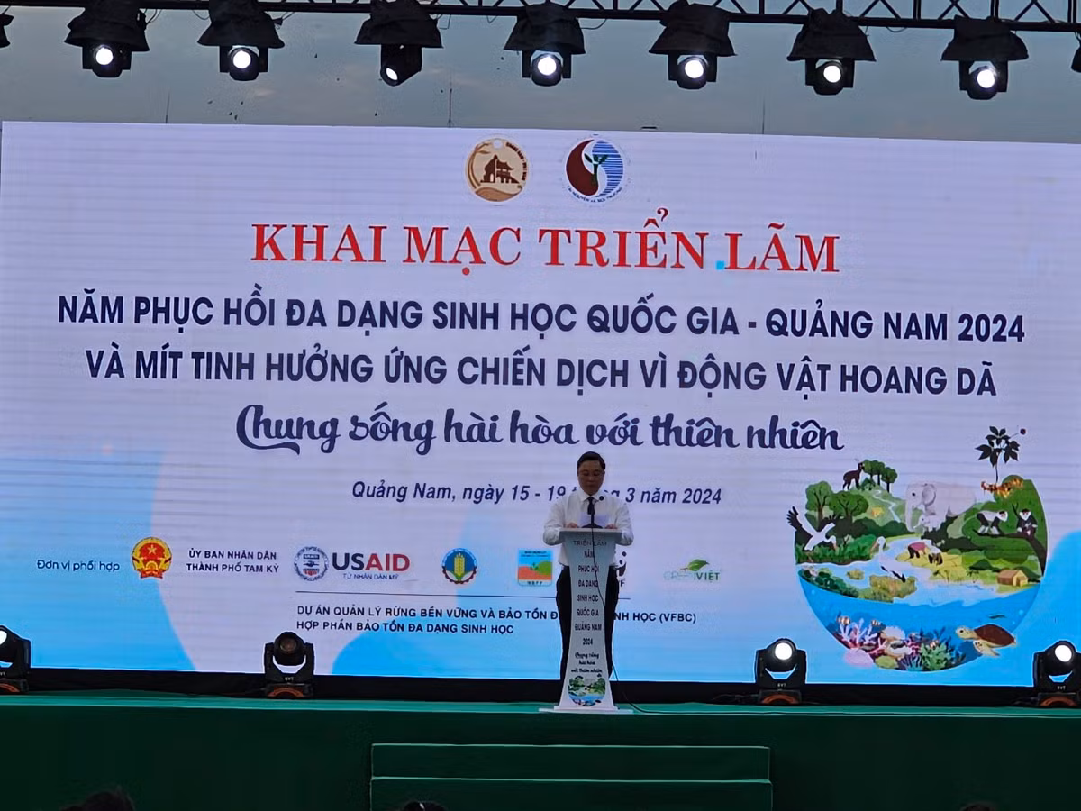 Chủ tịch UBND tỉnh Quảng Nam Lê Trí Thanh kêu gọi các tổ chức, cá nhân và cộng đồng cùng hành động phục hồi đa dạng sinh học, bảo vệ môi trường sống. Mọi người cùng thay đổi hành vi để chung sống hài hòa với thiên nhiên; không săn bắt, mua bán và sử dụng các sản phẩm có nguồn gốc từ động vật hoang dã trái phép.