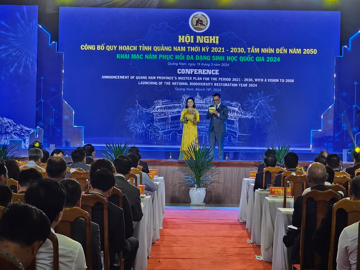 Ngày 17/1/2024, Thủ tướng Chính phủ ban hành Quyết định số 72/QĐ-TTg phê duyệt Quy hoạch tỉnh Quảng Nam thời kỳ 2021 - 2030, tầm nhìn đến năm 2050. Quảng Nam cũng là địa phương đăng cai tổ chức Năm phục hồi đa dạng sinh học quốc gia 2024.