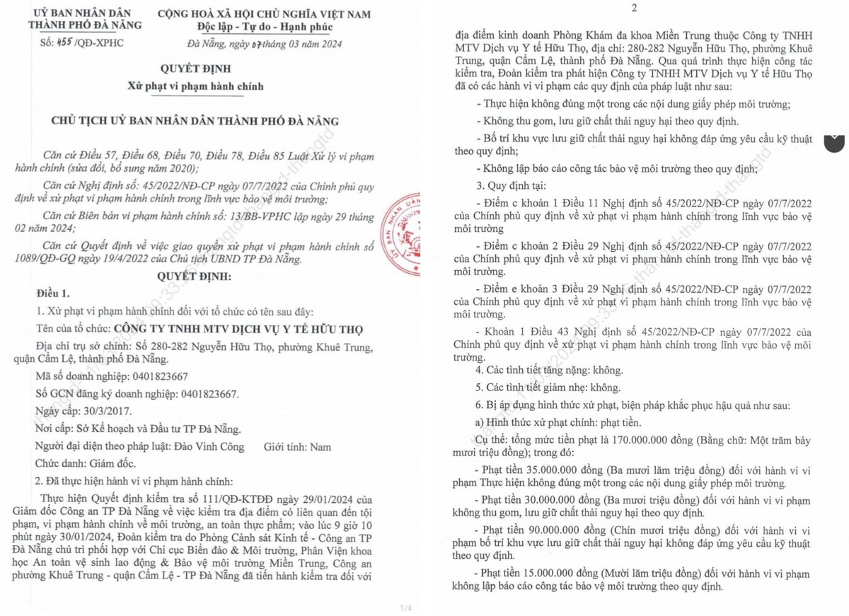 Da Nang: Incheon va loat sai pham o cac tham my vien, phong kham-Hinh-6