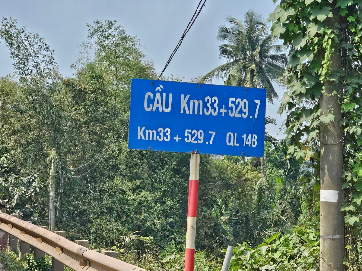 Vụ va chạm xảy ra tại cầu Km33 + 529.7 trên Quốc lộ 14B.