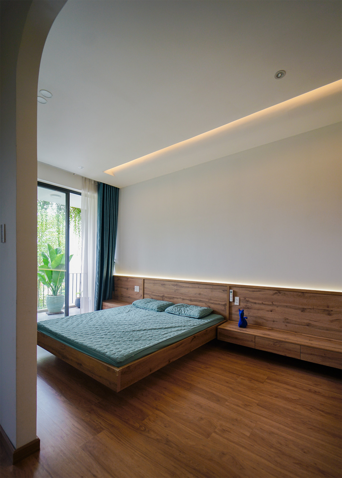 Các phòng ngủ được đưa lên tầng cao đảm bảo sự riêng tư. Ảnh: ECONS vietnam