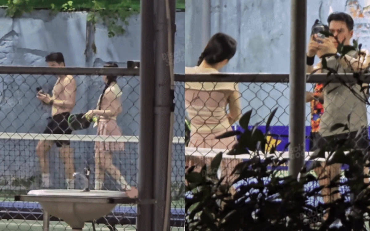 Mới đây, dân mạng bất ngờ chuyền tay nhau hình ảnh video ghi lại cảnh Quỳnh Nga và Việt Anh xuất hiện ở một sân chơi pickleball tại Hà Nội. Việt Anh - Quỳnh Nga từng được khán giả nhiều lần "đẩy thuyền" bởi cả hai khá thân thiết. Tuy nhiên, hai diễn viên từng thẳng thắn đính chính về những tin đồn tình ái không có thật. Ảnh: Saostar