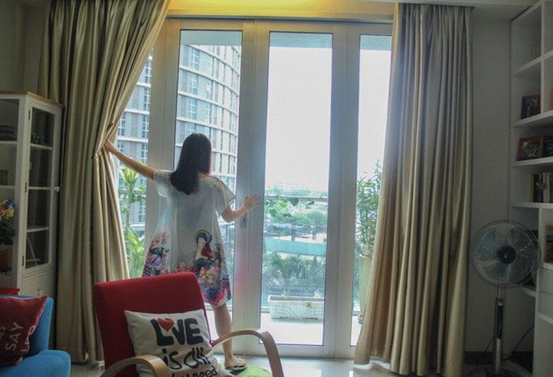 Căn hộ mang đậm phong cách cá nhân của nữ diễn viên, với cách bài trí gần gũi. Ảnh: FB Lan Phuong Nguyen