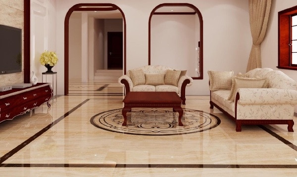 Nhưng hiện nay, hầu hết mọi người chuyển sang dùng gạch lát nền đồng nhất mang đến vẻ đẹp đơn giản hơn và sang trọng hơn gạch men đường viền phức tạp, rối mắt. Ảnh: GachBachma