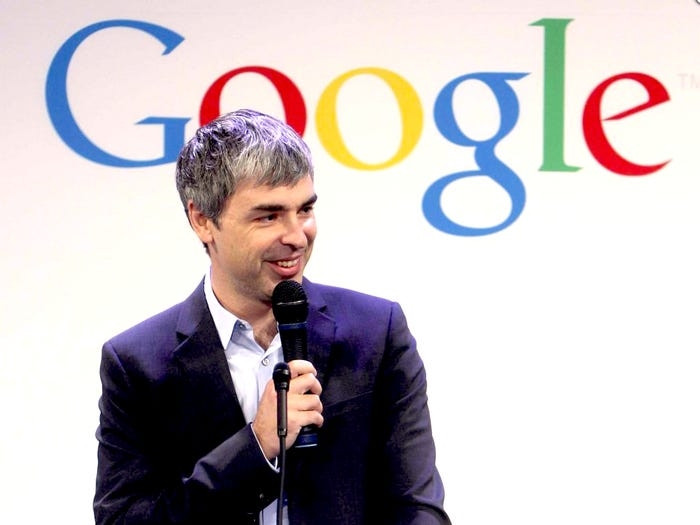 Larry Page cũng có thêm 5,3 tỷ USD. Ông hiện đứng thứ 7 trong top người giàu thế giới với 146,4 tỷ USD. Ảnh: BI