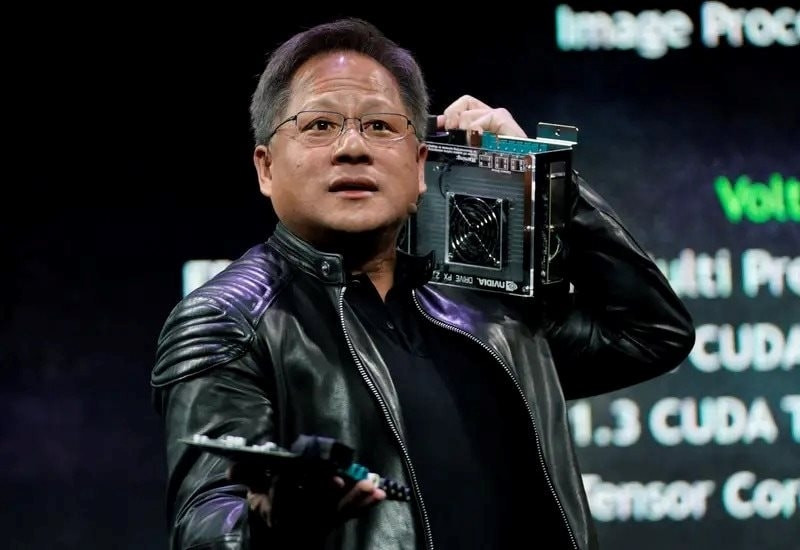 CEO Nvidia Jensen Huang có thêm 3,3 tỷ USD sau ngày bầu cử, giúp nâng tổng khối tài sản lên 122,1 tỷ USD. Ảnh: BI