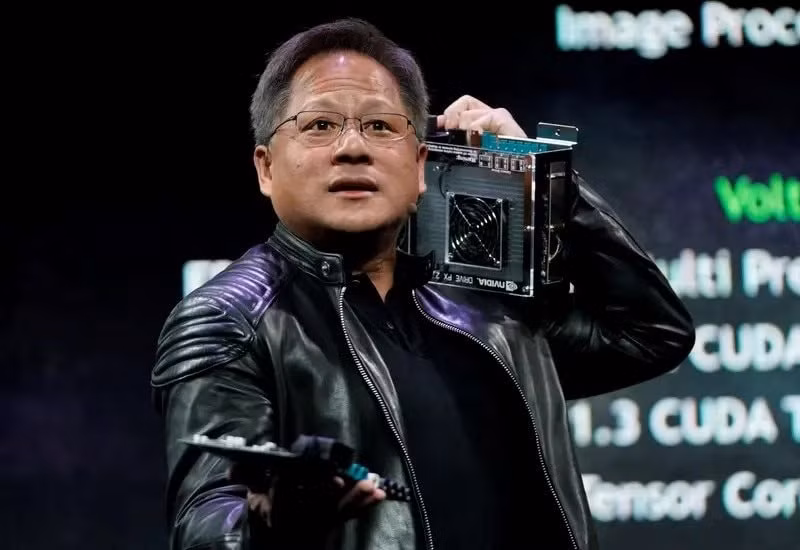 CEO Nvidia Jensen Huang có thêm 3,3 tỷ USD sau ngày bầu cử, giúp nâng tổng khối tài sản lên 122,1 tỷ USD. Ảnh: BI