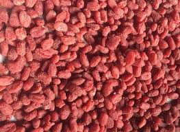 Mứt cau kiểng được rao bán với giá dao động từ 150.000-200.000 đồng/kg. Ảnh: Vietnamnet