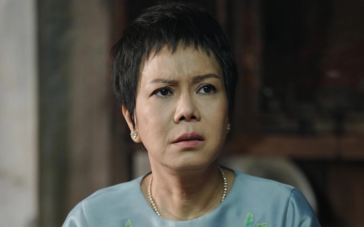 Trong lĩnh vực điện ảnh, Việt Hương được xếp vào top những cái tên có mức cát-xê cao bậc nhất khi nhiều nhà sản xuất trả tới 1 tỷ đồng cho mỗi vai diễn của nữ dang hài trên màn ảnh Việt. Ảnh: Saostar