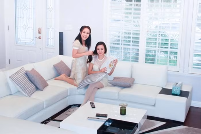 Nữ nghệ sĩ hài từng sở hữu căn biệt thự rộng rãi tại tiểu bang California (Mỹ) với thiết kế hiện đại, nội thất sang trọng. Ảnh: FBNV