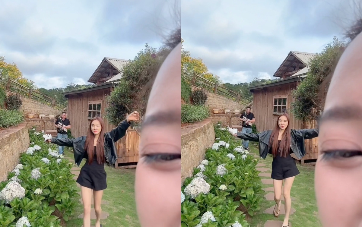 Mới đây, một đoạn clip ghi lại hình ảnh Nhã Phương check-in tại căn villa ở Đà Lạt thu hút sự chú ý của cộng đồng mạng. Ảnh chụp màn hình