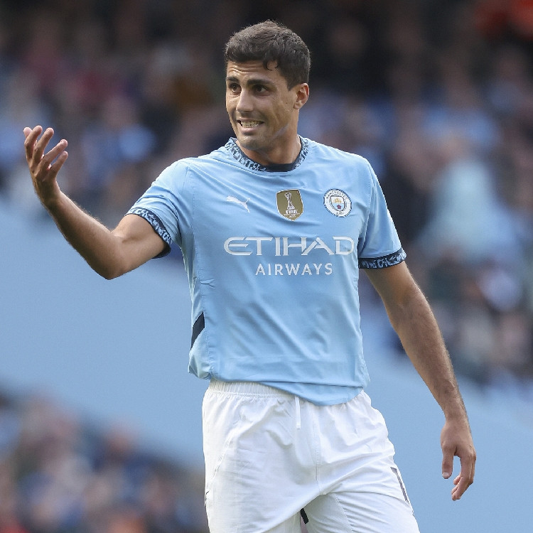 Từ khi chuyển đến Man. City vào năm 2019, tổng thu nhập của Rodri ước đạt gần 51 triệu bảng Anh (khoảng 1.670 tỷ đồng theo tỷ giá hiện hành). Ảnh: CGTN