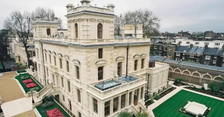 Năm 2024, 15B Kensington Palace Gardens là bất động sản uy tín, nằm trong danh sách những địa chỉ dân cư săn đón nhất thế giới, trị giá 63 triệu USD. Ảnh: Capitalexotic