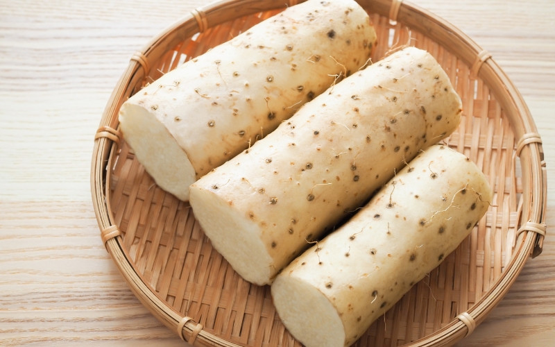 Củ mài có thể chế biến thành nhiều món như luộc, nấu chè, hầm xương, bột củ mài nấu súp...Ảnh: Internet