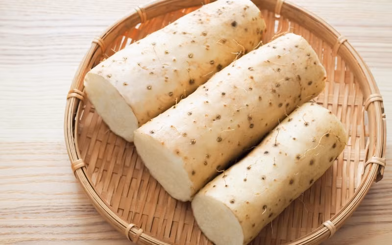 Củ mài có thể chế biến thành nhiều món như luộc, nấu chè, hầm xương, bột củ mài nấu súp...Ảnh: Internet