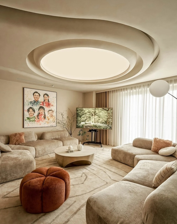 Ngoài ngôi biệt thự tại quận 7 (TP HCM), vợ chồng Cường Đô La - Đàm Thu Trang còn sở hữu căn hộ 155m2 ở phường Tân Phú (quận 7). Ảnh: LAI Studio