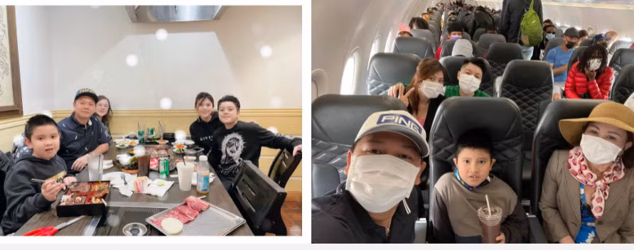 Sau khi “vỡ nợ”, đại gia thủy sản Diệu Hiền phải xuất ngoại với lý do điều trị bệnh. Hiện tại, gia đình nữ đại gia thủy sản có cuộc sống bình yên ở nước ngoài và ít tiếp xúc với truyền thông. Ảnh: FBNV