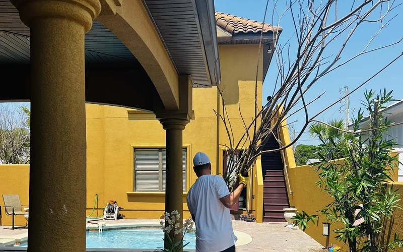 Căn biệt thự được hoàn thiện trước dịp ca sĩ tròn 41 tuổi, do ông xã Thomas Tâm Nguyễn trực tiếp giám sát quá trình thi công. Ảnh: FBNV