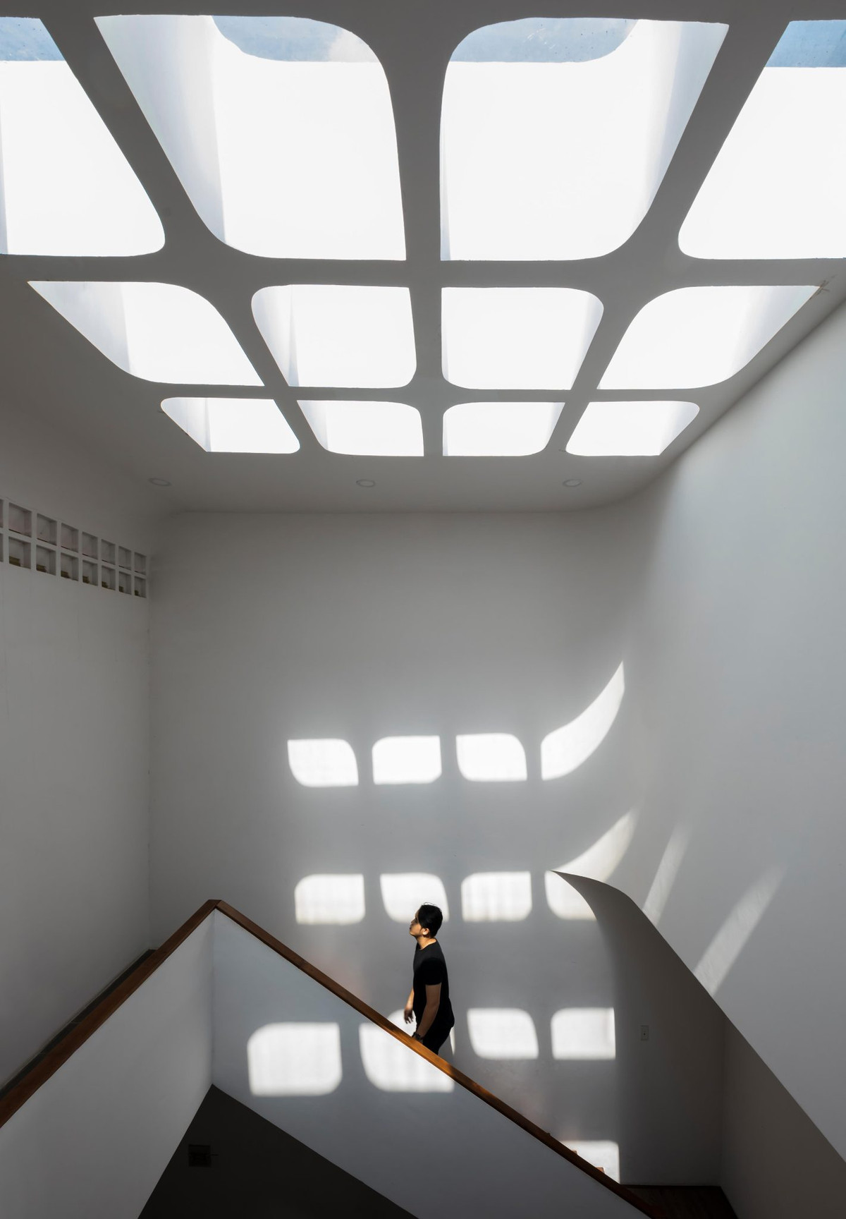 Tất cả các phòng trong nhà đều đón được ánh sáng tự nhiên. Ảnh: 6717 studio