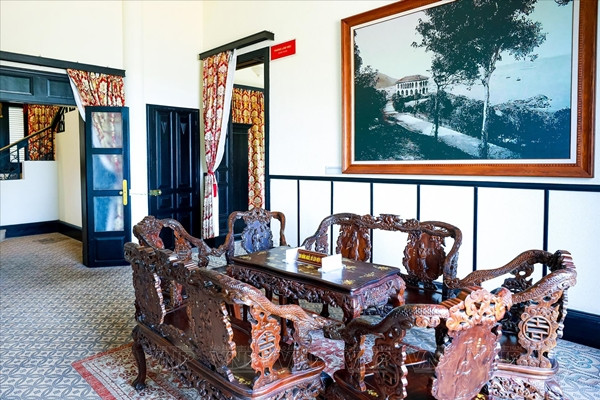 Nội thất trong nhà toát lên vẻ sang trọng và quý tộc. Ảnh: Viannet