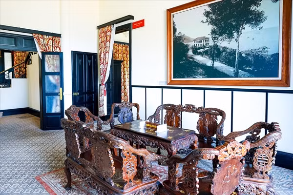 Nội thất trong nhà toát lên vẻ sang trọng và quý tộc. Ảnh: Viannet