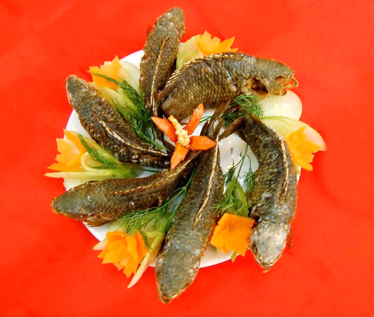 Cá trèo đồi có thể chế biến thành nhiều món hấp dẫn như nướng, nấu cháo, nhưng hấp dẫn nhất là nấu canh với rau ngót rừng. Ảnh: Dân Việt