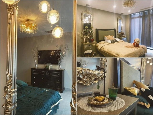 Nội thất trong biệt thự của MC Minh Hà được bài trí nội thất sang trọng, toát lên vẻ quý tộc, hiện đại. Ảnh: FBNV