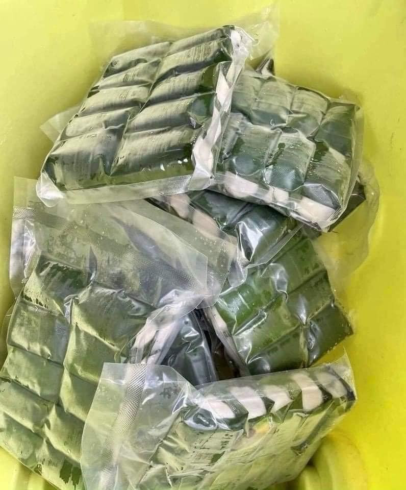 Bánh sắn có giá từ 55.000 - 60.000 đồng/chục, nếu tính theo cân giá khoảng 90.000 đồng/kg. Ảnh: Facebook