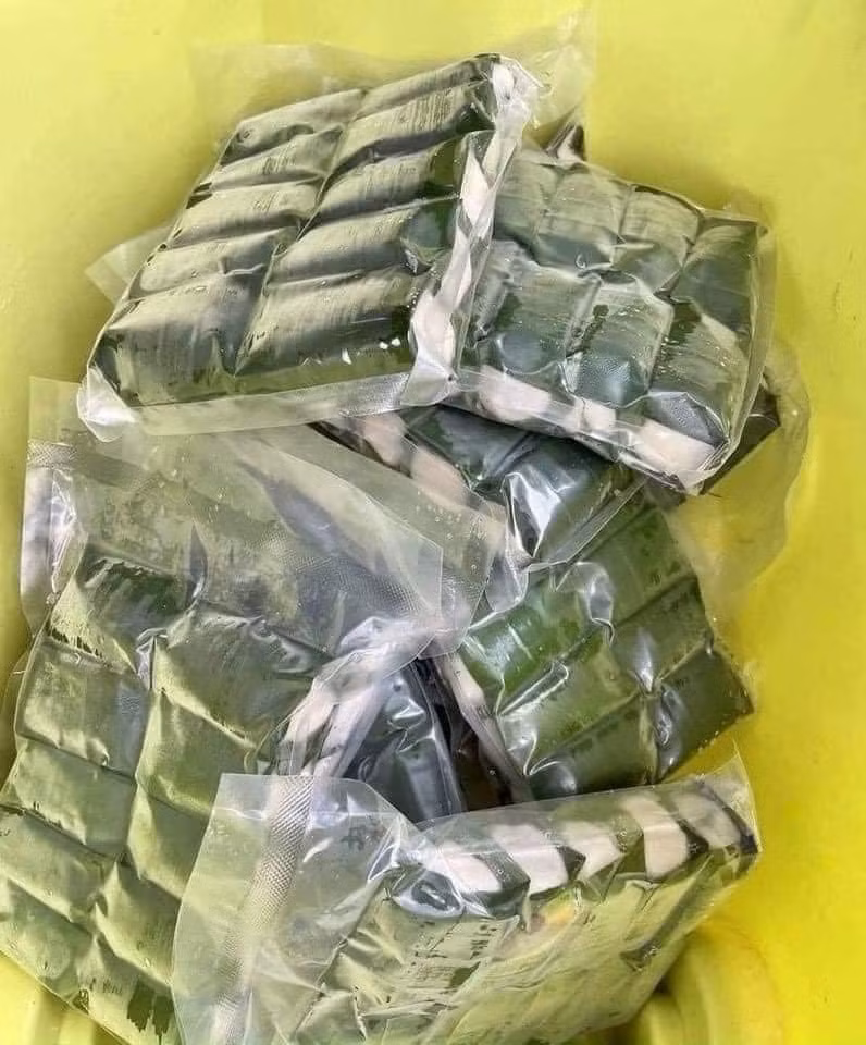 Bánh sắn có giá từ 55.000 - 60.000 đồng/chục, nếu tính theo cân giá khoảng 90.000 đồng/kg. Ảnh: Facebook