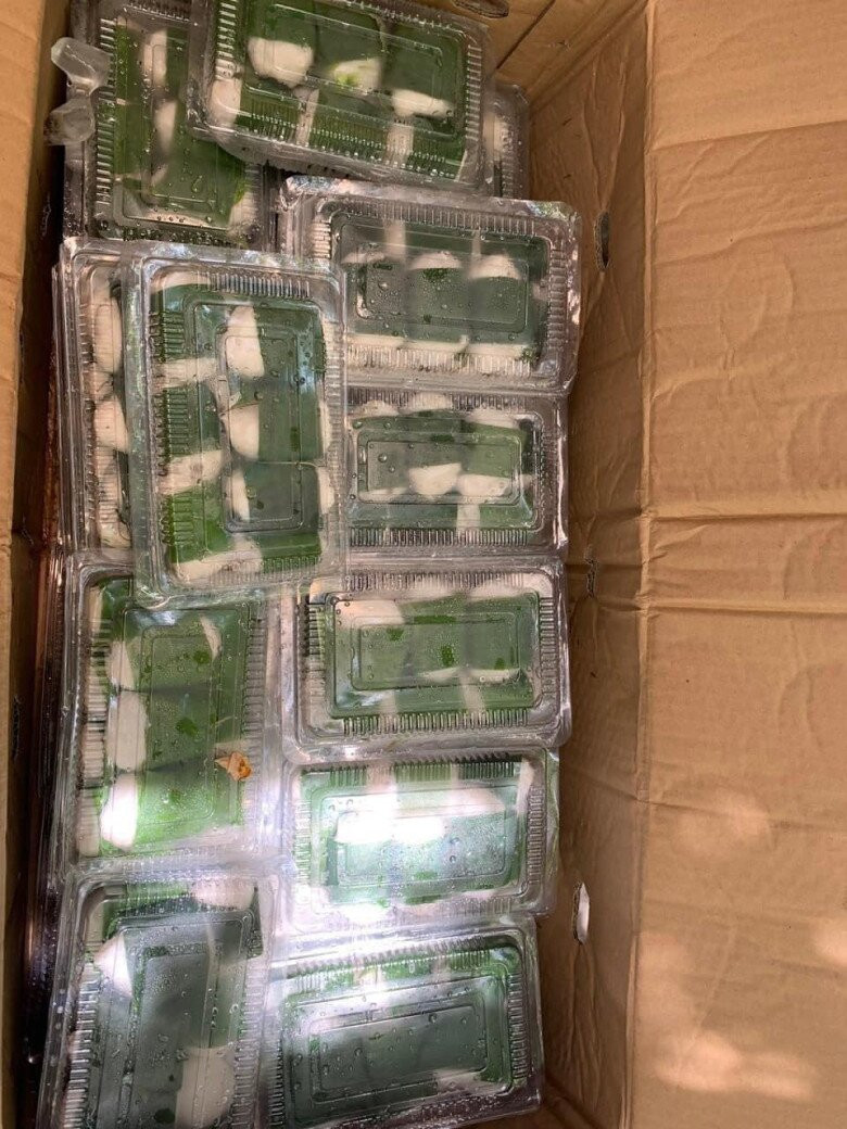 Bánh sắn Phú Thọ thường được đóng gói, hút chân không, phục vụ việc ship tới các tỉnh thành ở xa. Ảnh: Facebook