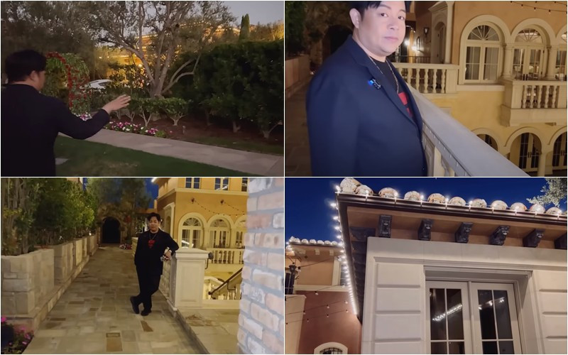 Trong một lần ghé thăm gia đình Bích Tuyền, ca sĩ Quang Lê phải thốt lên trong sự choáng ngợp: “Tôi gọi đây là biệt phủ vì nó quá rộng, có giá trị lên đến 1600 tỷ". Ảnh chụp màn hình