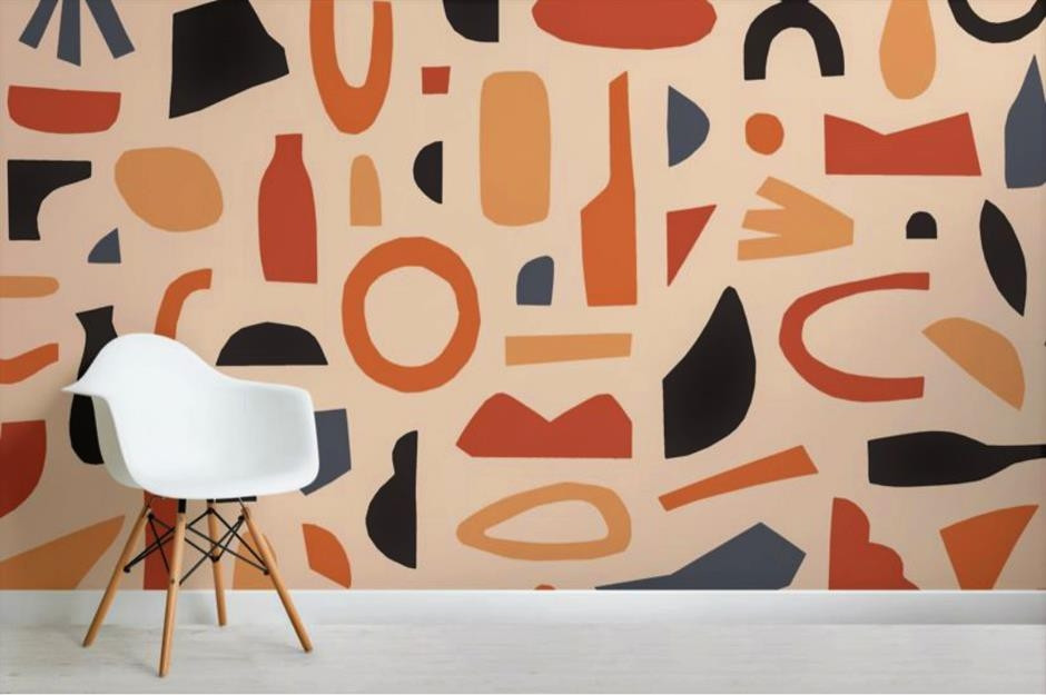 Một trong những xu hướng nội thất được ưa chuộng nửa cuối năm nay là họa tiết hình dạng trừu tượng, mang đến cảm giác mới mẻ và hiện đại trong từng đường nét. Ảnh: Dff