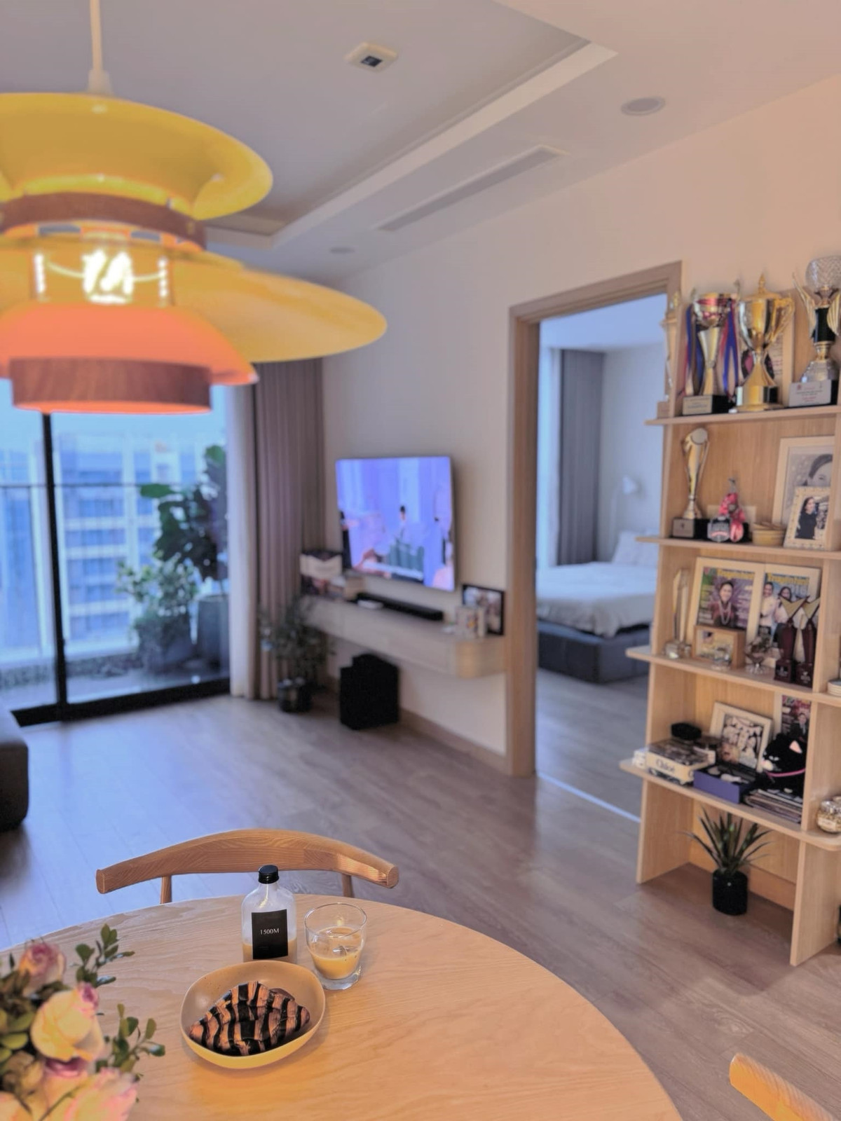  Căn hộ của MC Mai Ngọc nằm trong một khu chung cư thuộc phường Minh Khai, quận Hai Bà Trưng, Hà Nội, giá bán từ hơn 5 tỷ đến hơn 8 tỷ đồng, tùy diện tích. Ảnh: FB Mai Ngọc