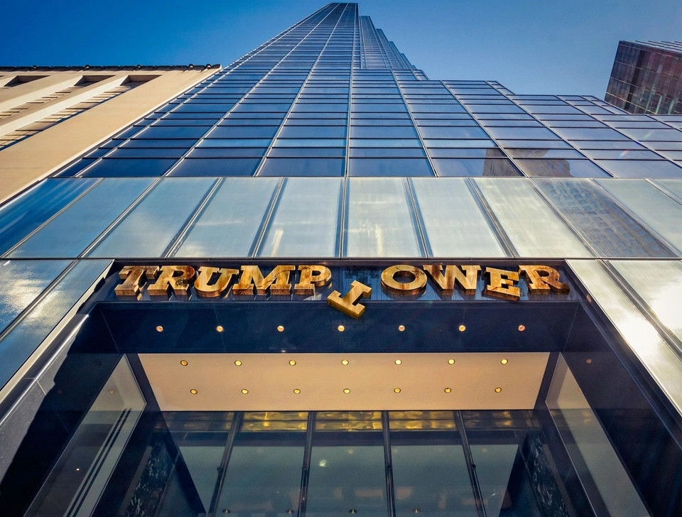 Tòa nhà chọc trời Trump Tower là một trong những tài sản mang tính biểu tượng nhất của ông Donald Trump. Ảnh: Trumptowerny