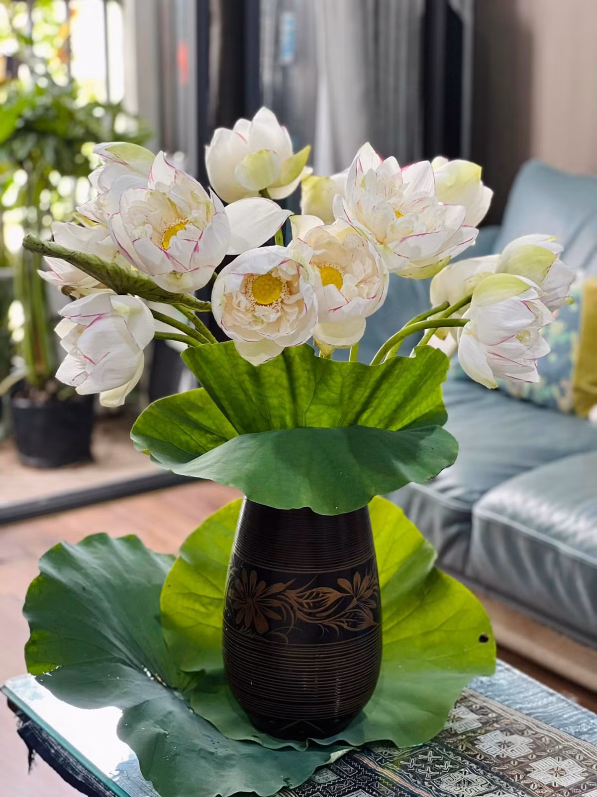 Sen cốm trắng tinh, viền hồng và đỏng đảnh. Ảnh: FB Dang Diem Quynh