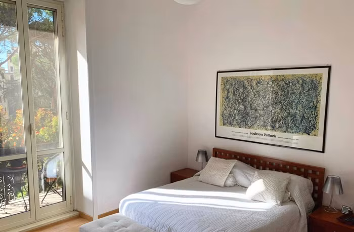 Phòng ngủ ngập tràn ánh nắng. Ảnh: Vietnamnet