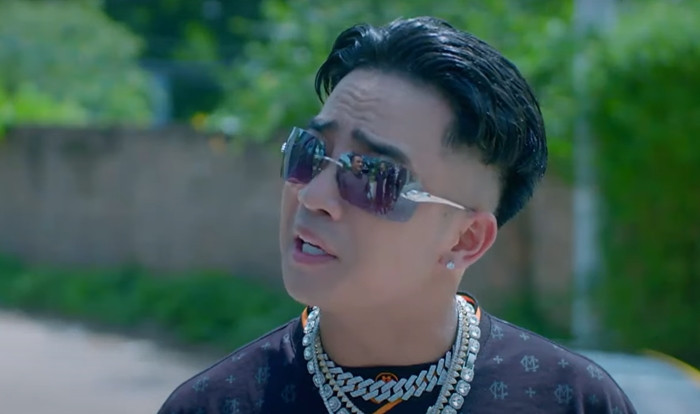 Mới đây, Đỗ Duy Nam gây ấn tượng khi vào vai Tân "khẹc" - con trai ông trùm ăn chơi, trác táng trong bộ phim "Độc đạo". Ảnh chụp màn hình