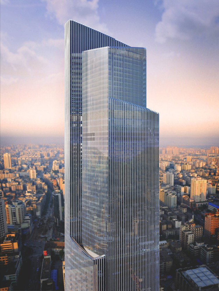 Trung tâm Tài chính CTF Quảng Châu là tòa nhà chọc trời 111 tầng, cao 530 mét, trang bị thang máy tốc độ nhanh nhất thế giới, vốn đầu tư 34.700 tỷ đồng. Ảnh: Archdaily