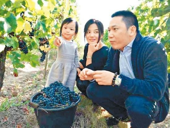 Căn biệt thự kiêm trang trại sản xuất rượu vang là địa điểm nghỉ dưỡng thường xuyên của gia đình Triệu Vy khi chưa ly hôn. Ảnh: Weibo